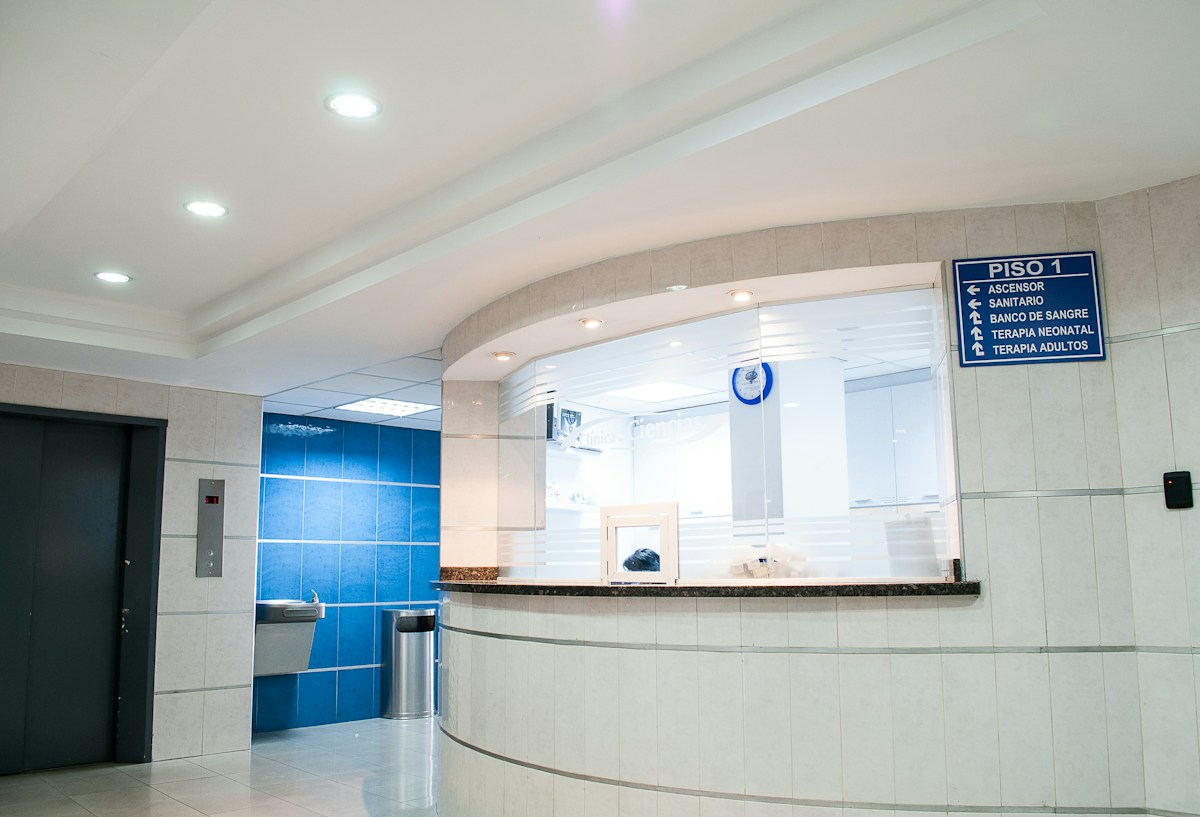 Lumina Dental Studio peaceful reception lounge with natural wood, modern architecture, and botanical greenery